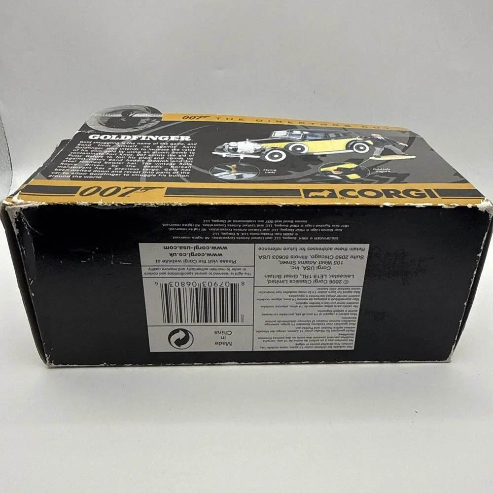 Corgi Rolls Royce III Sedance De Ville CC06803 1:36 Goldfinger 007 Diecast